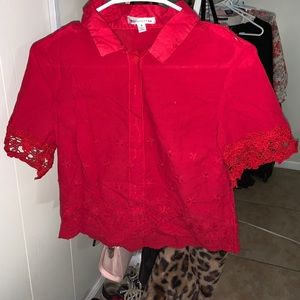 Red Croptop